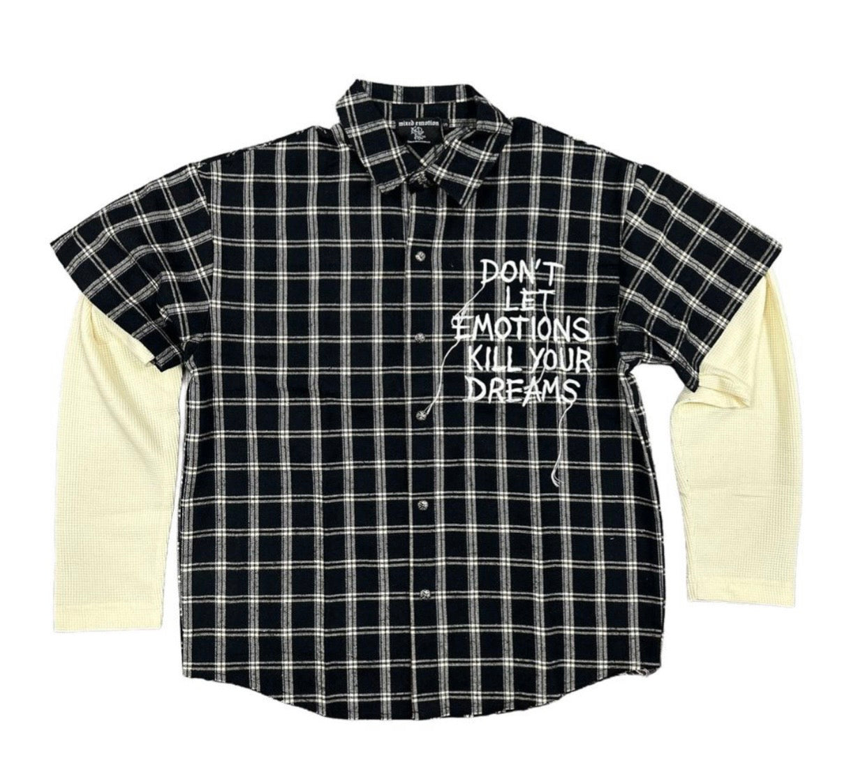 Mixed Emotion Black Dreams Flannel