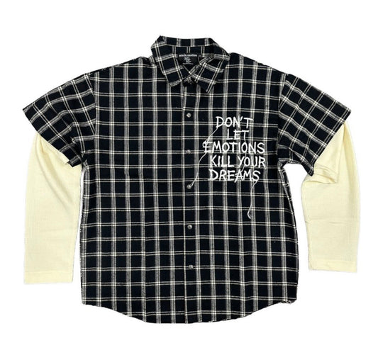 Mixed Emotion Black Dreams Flannel