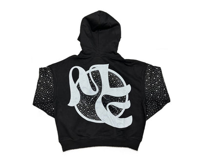 Mixed Emotion Archer Rhinestone Hoodie