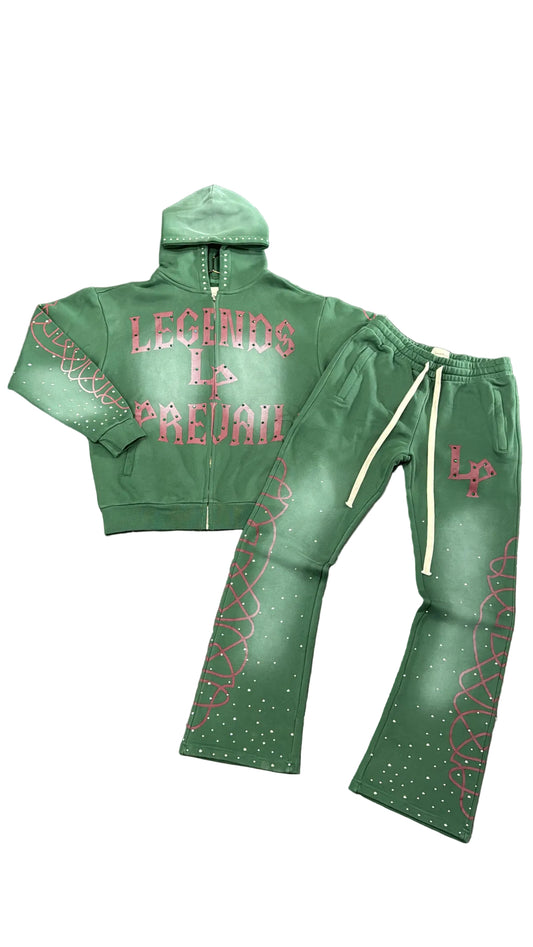 Legend Prevail Green/Red(New) Sweatsuit