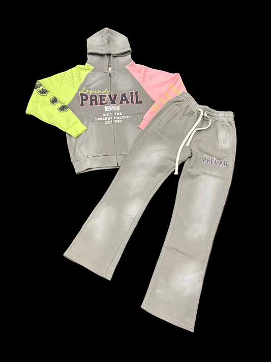 Legend Prevail Grey Color Block Set