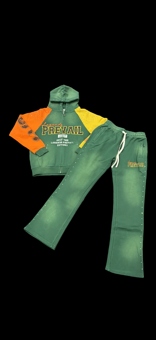 Legend Prevail Green Color Block Set