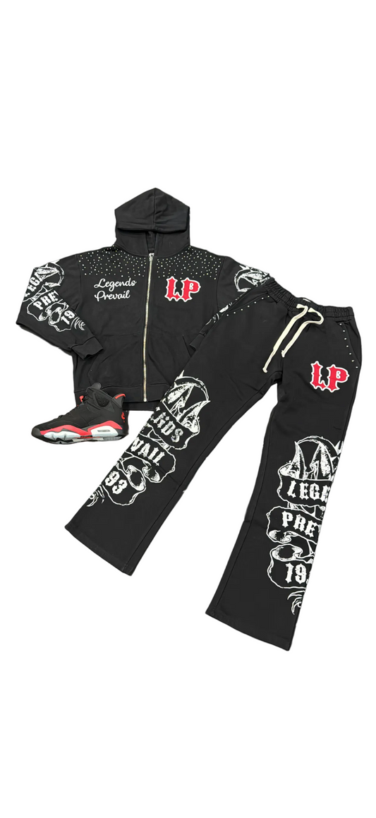Legend Prevail Black LP Sweatsuit