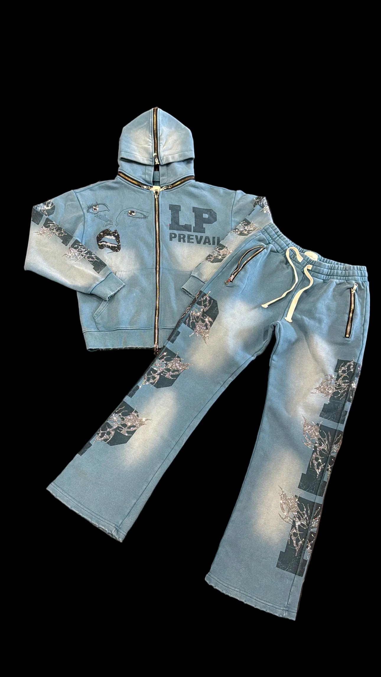 Legend Prevail Face Sweatsuit (Blue)