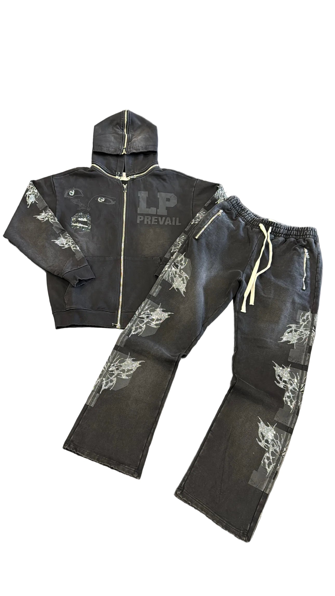 Legend Prevail Face Sweatsuit (Black)