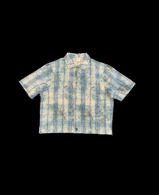 Rebel Blue Rhinestone Shirt