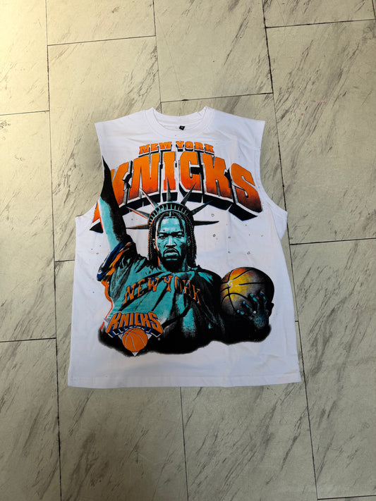 White Jalen Brunson Liberty Shirt