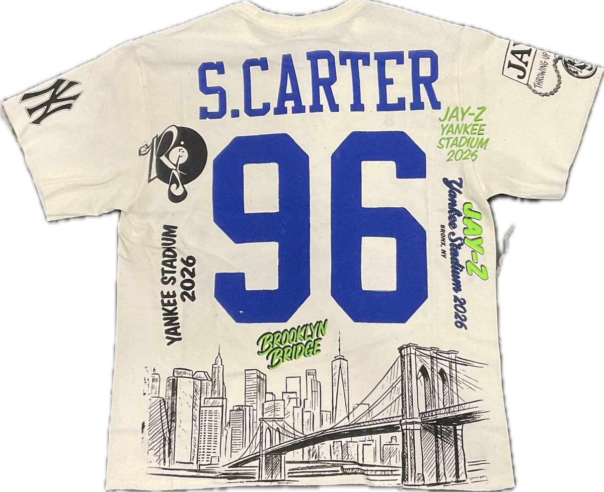 Cream Yankee Stadium Tee