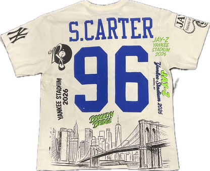 Cream Yankee Stadium Tee