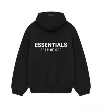 Essential Black sweatsuit set