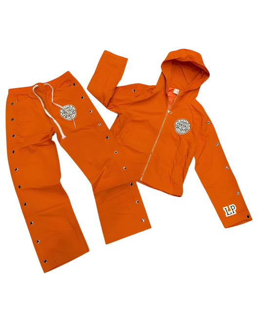 Orange legends prevail windbreaker