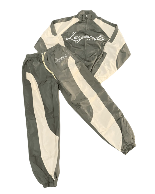 Legends prevail windbreaker track suit