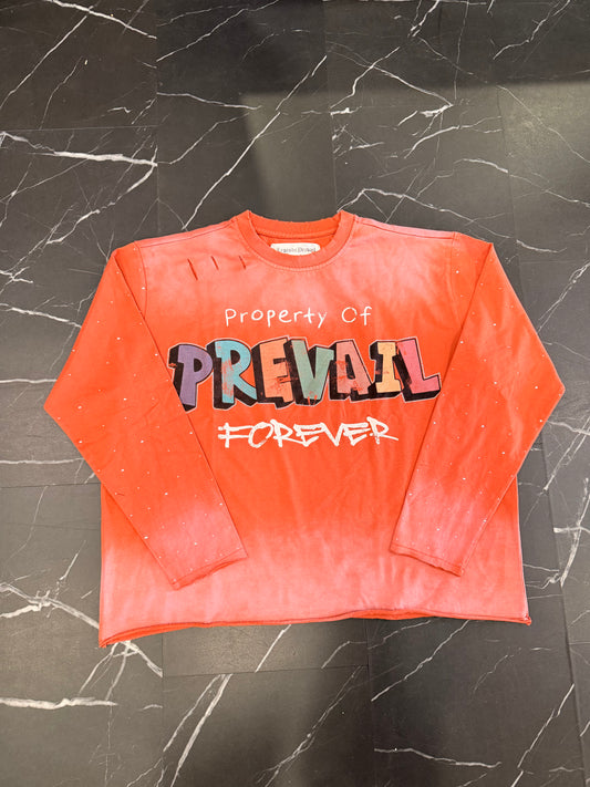 Prevail Forever Burnt Orange Long Sleeve