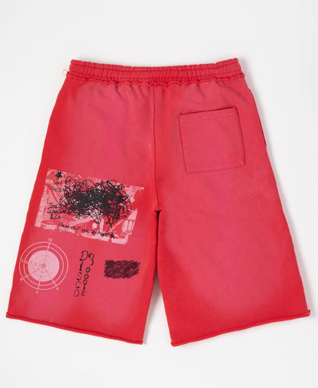 BLDG 4 Palace Mars Red Shorts