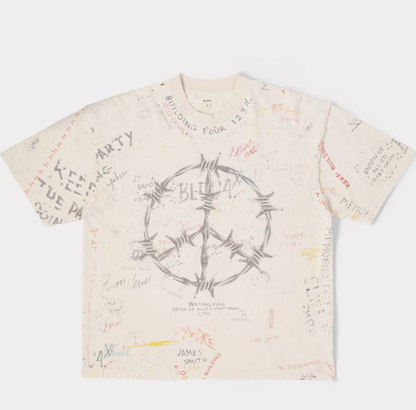 BLDG4. Antique White Centre Shirt