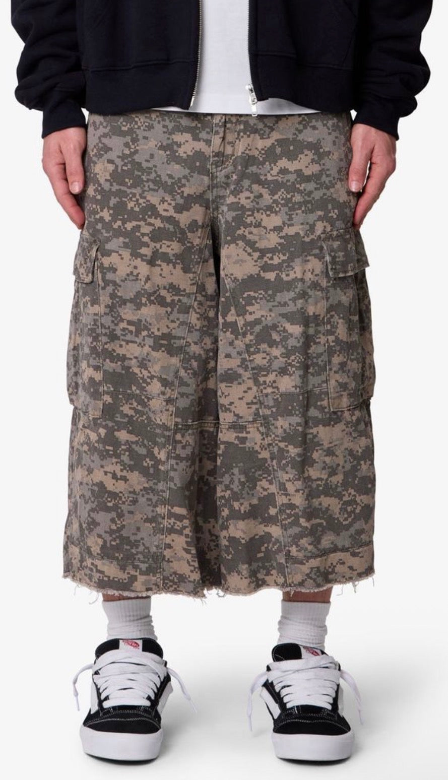 Extra Long Digi Camo Shorts