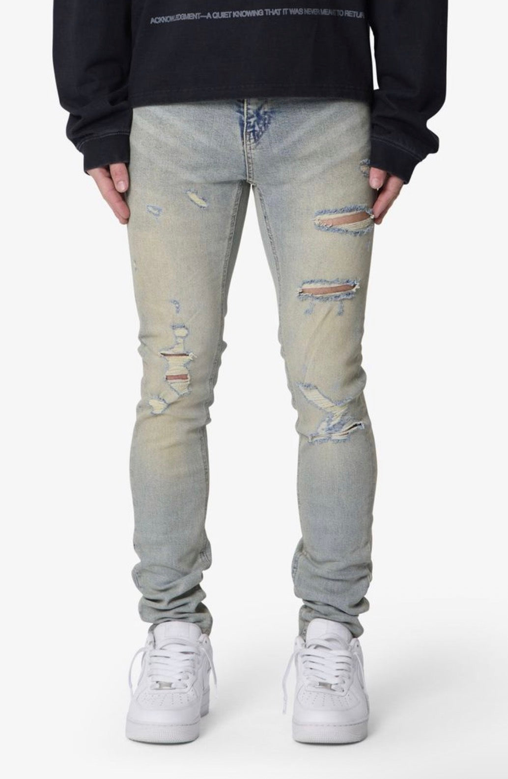 Skinny Blue Denim Jeans