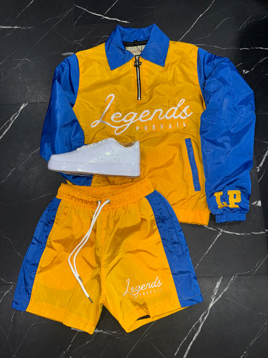Legends Prevail Windbreaker Set Yellow