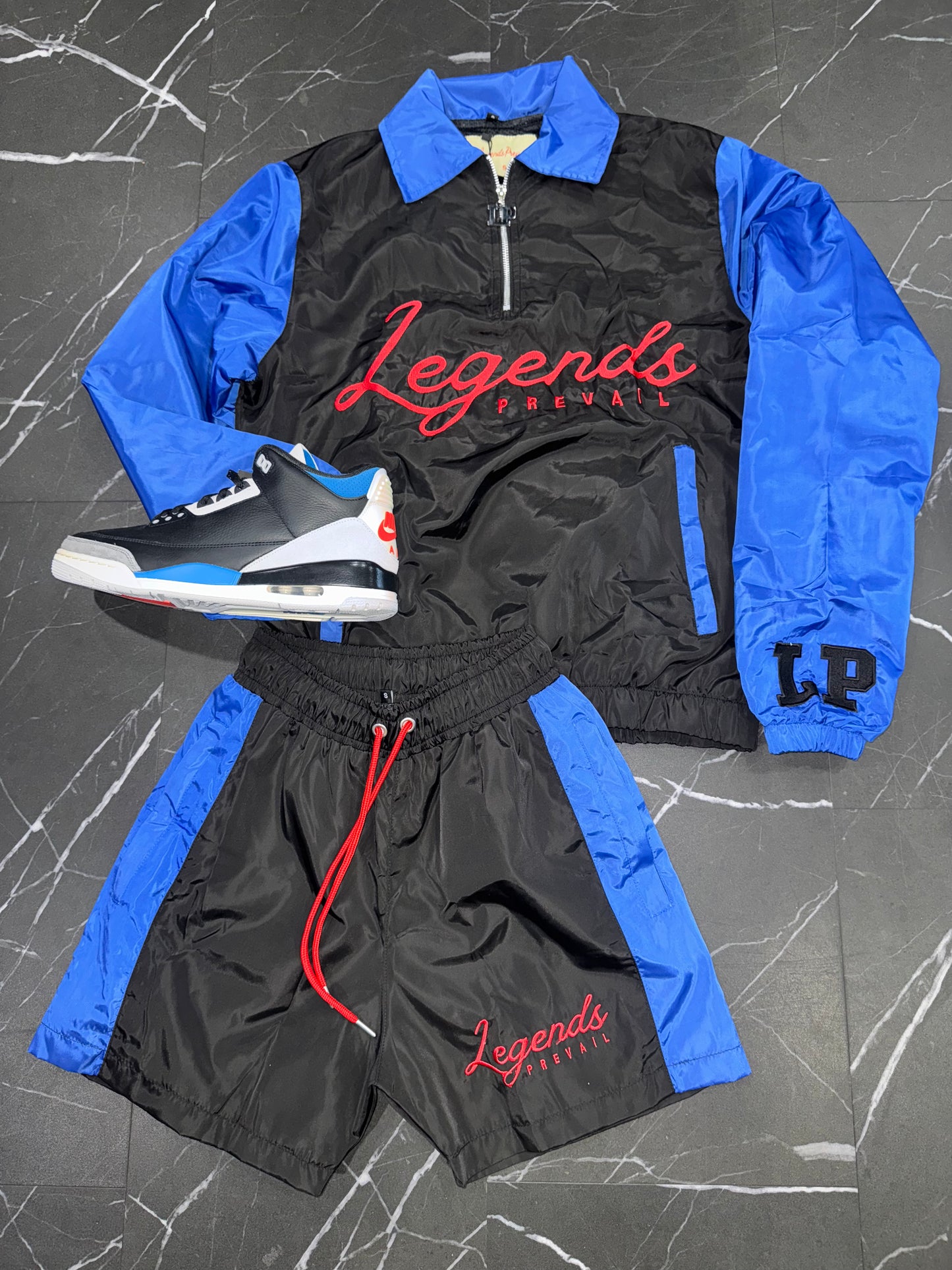 Legends Prevail Windbreaker Set Super Man