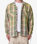 Vintage Green Flannel Shirt
