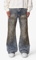 Iron Cross Blue Denim