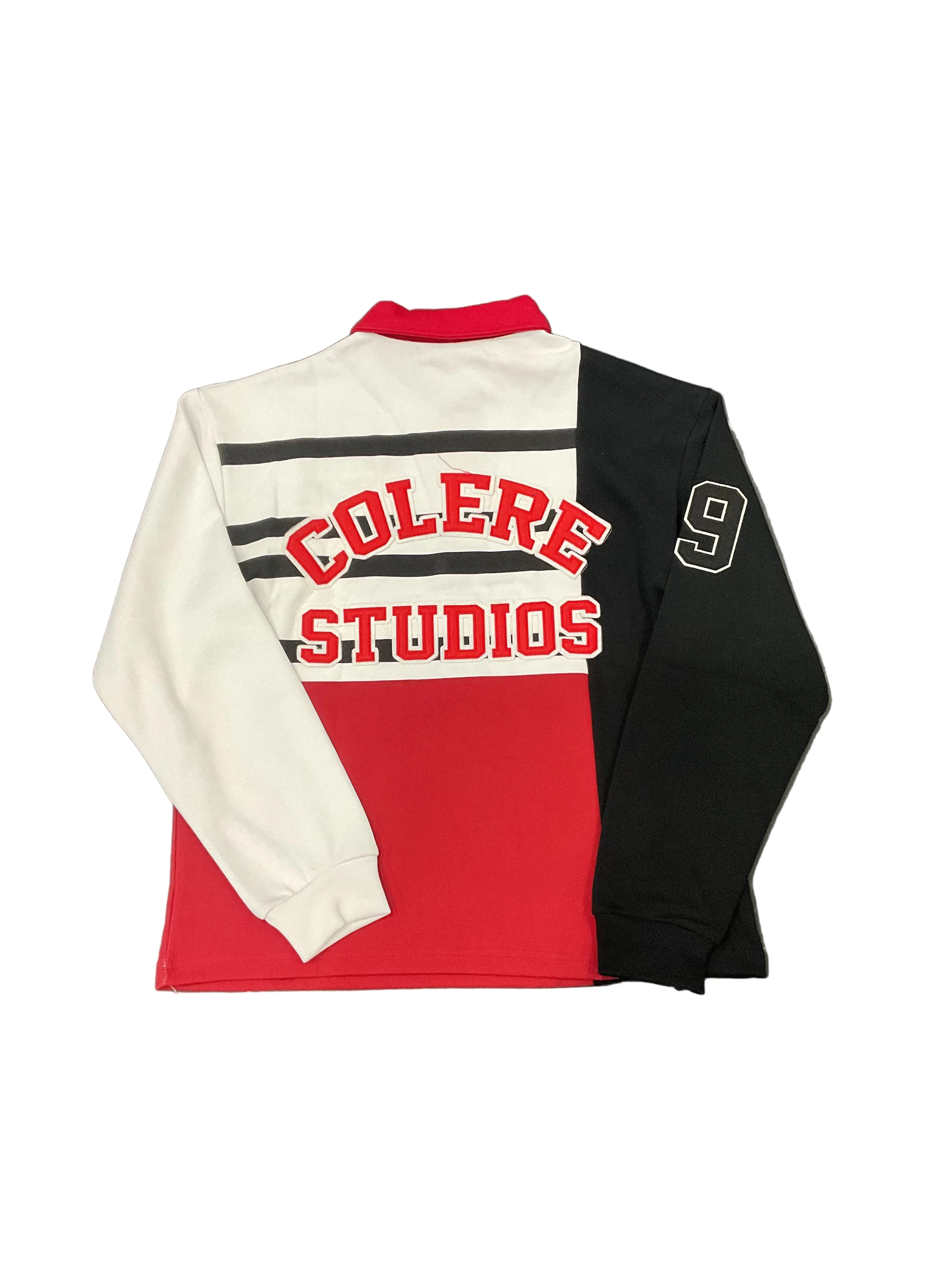 Hudson CS Red/Black Rugby Shirt