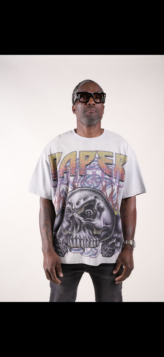 Paper Money EightBall Rhinestone