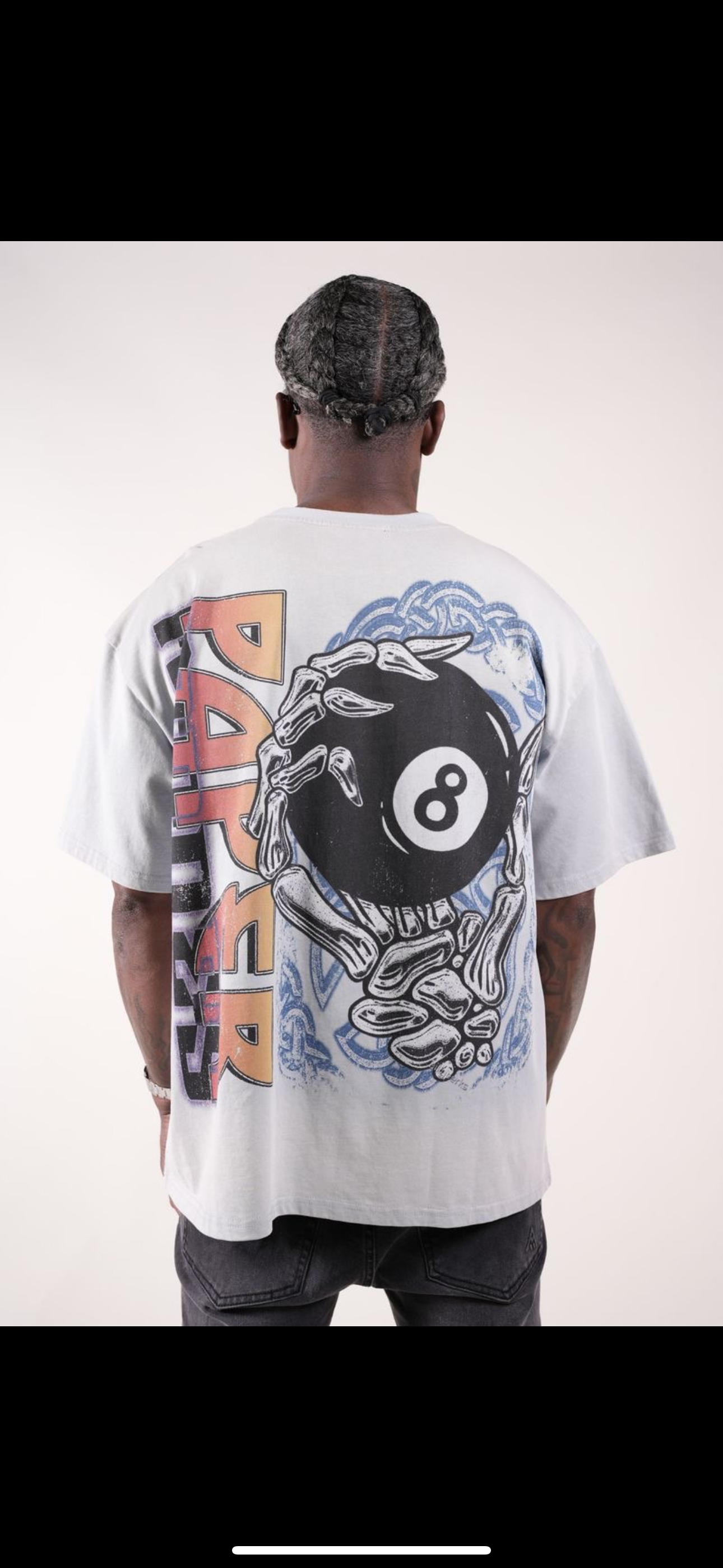 Paper Money EightBall Rhinestone