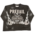 Legends Prevail Black Flame Longsleeve