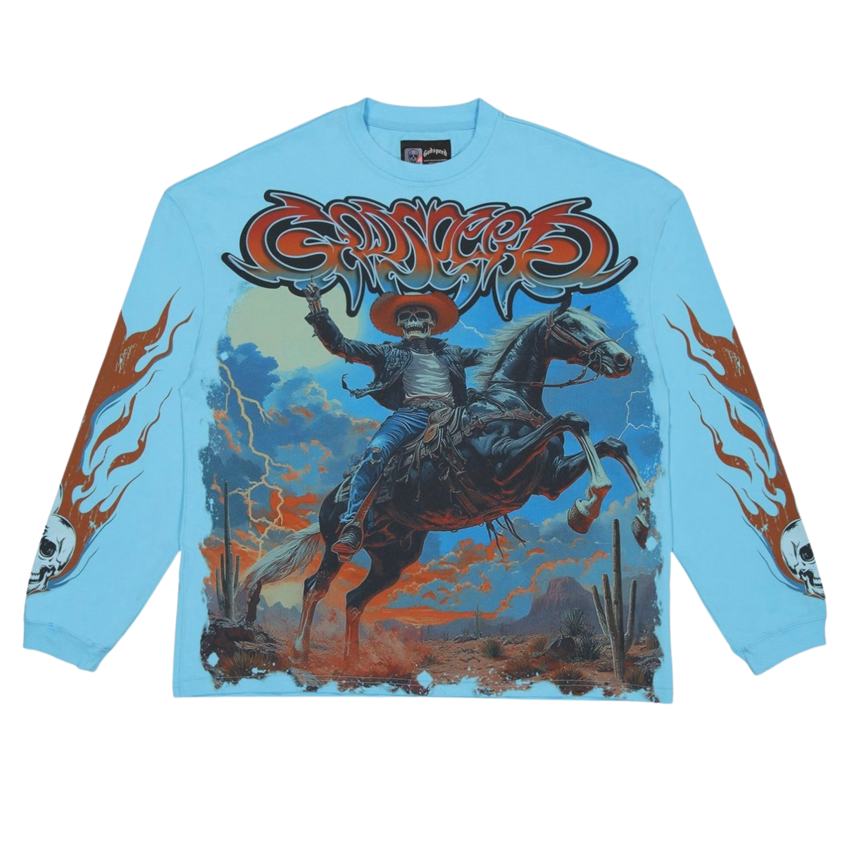 Godspeed Best Western Long Sleeve (Blue)