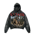 Majestik Black Cowboy Zip Up