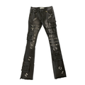 Vicious Black Zipper Denim